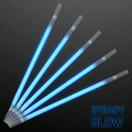 Blue Glow Party Straws for Light Drinks - Blank